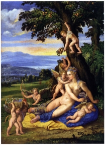 Venus and cupids