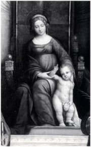 Madonna con il Bambino in trono e i santi Eleucadio Vescovo e Stefano