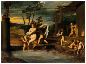 Venus bathing