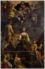 Martyrdom of saint Margaret